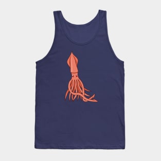 Cartoon squid Tank Top